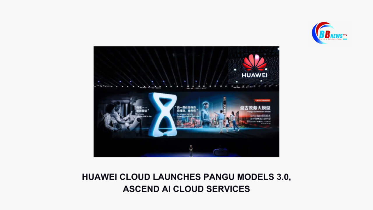 Huawei Cloud Launches Pangu Models Ascend Ai Cloud Services