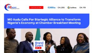 MO ABUDU CALLS FOR STRATEGIC ALLIANCE TO TRANSFORM NIGERIA'S ECONOMY AT CHAMBER BREAKFAST MEETING